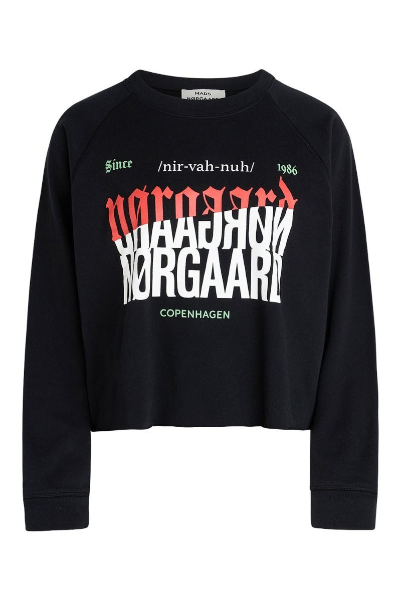 Mads Nørgaard - Sweat - Terry Sweat Lenny Sweat - Black