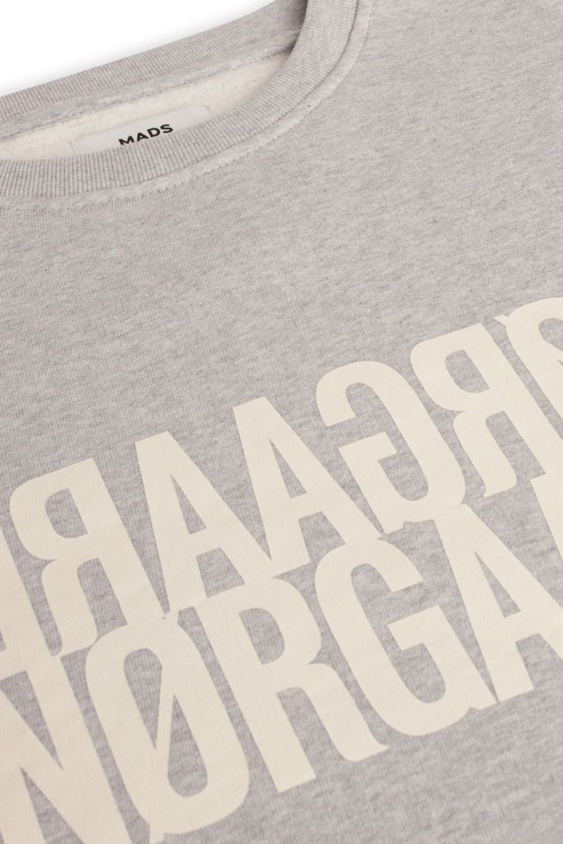 Mads Nørgaard - Sweat - Tilvina P - Light Grey Melange