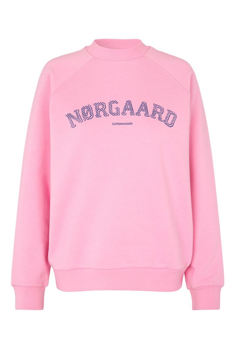 Mads Nørgaard - Sweatshirt - Organic Sweat Allium Sweatshirt - Begonia Pink