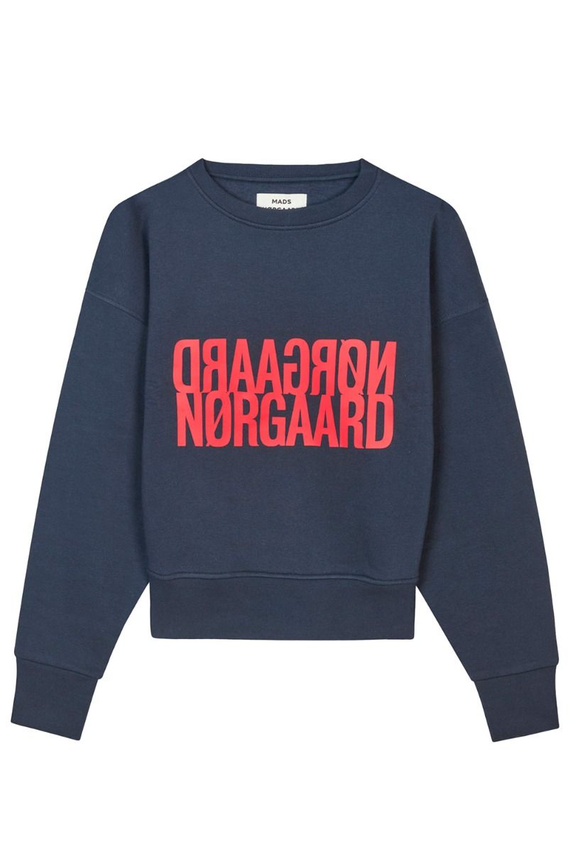 Mads Nørgaard - Sweatshirt - Organic Sweat Tilvina Sweatshirt - Parisian Night