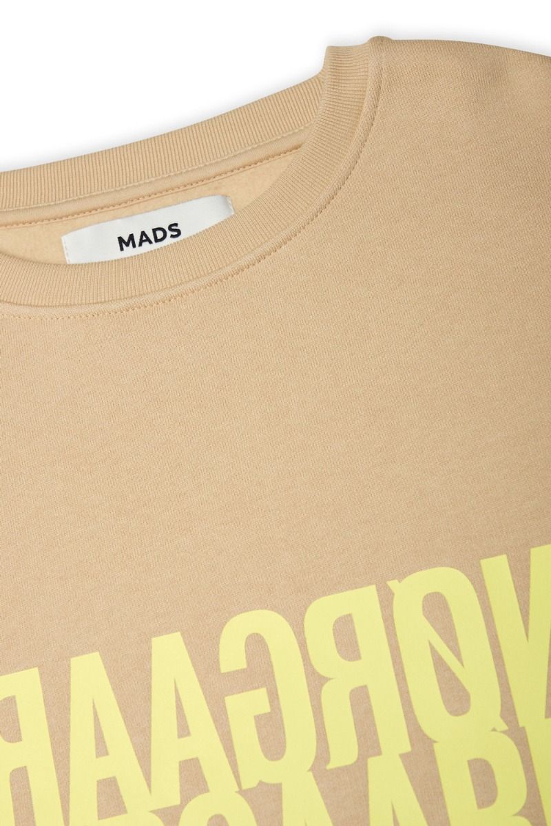 Mads Nørgaard - Sweatshirt - Organic Sweat Tilvina Sweatshirt - Croissant