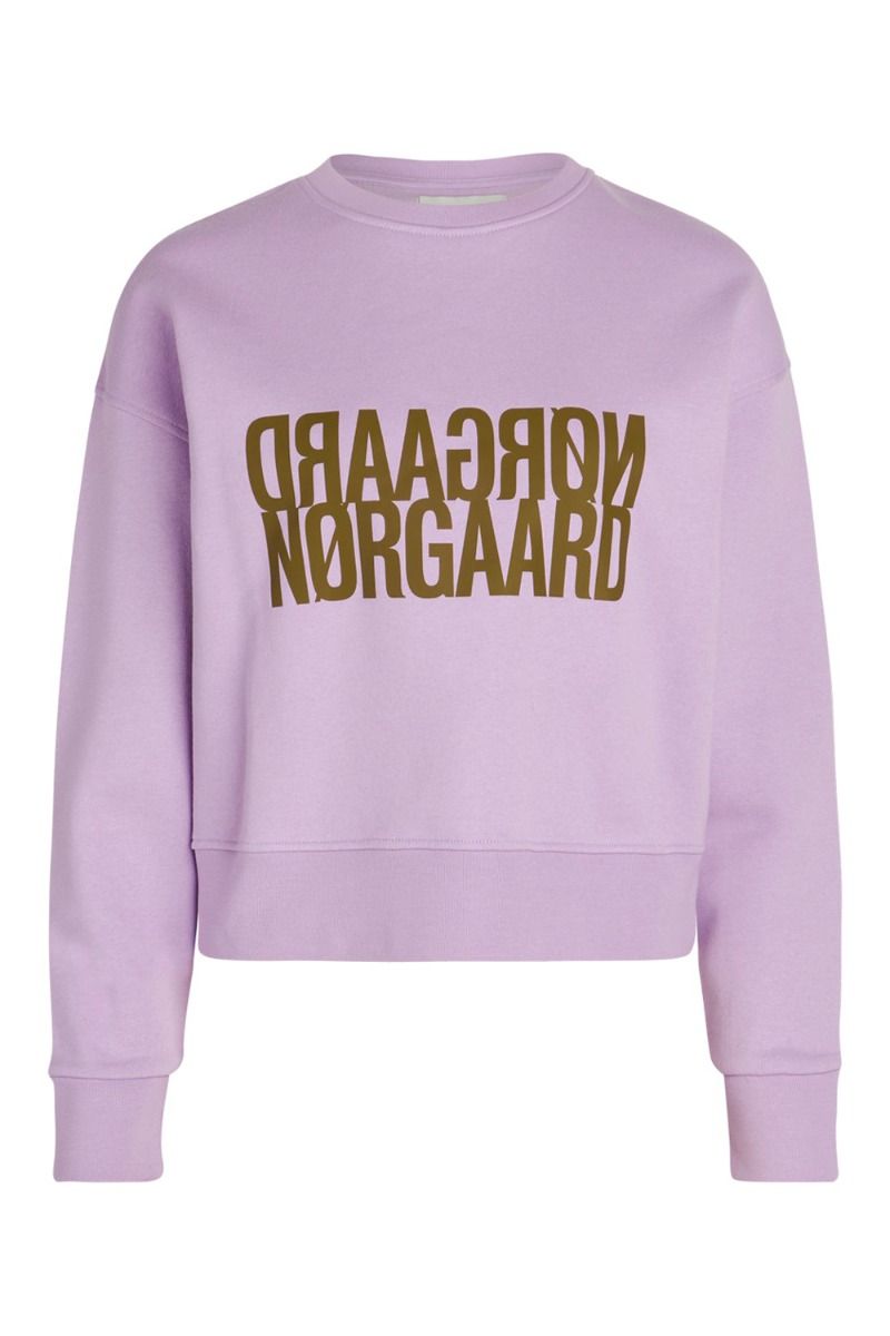 Mads Nørgaard - Sweatshirt - Organic Sweat Tilvina Sweatshirt - Lavendula
