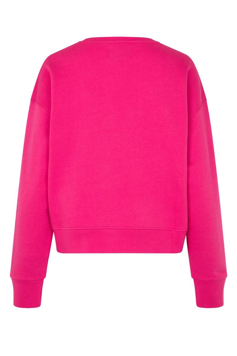 Mads Nørgaard - Sweatshirt - Tilvina Sweatshirt - Fuchsia Purple