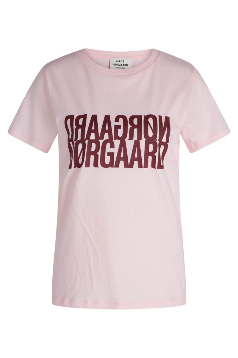 Mads Nørgaard - T-shirt - Single Organic Trenda P Tee - Blushing Bride