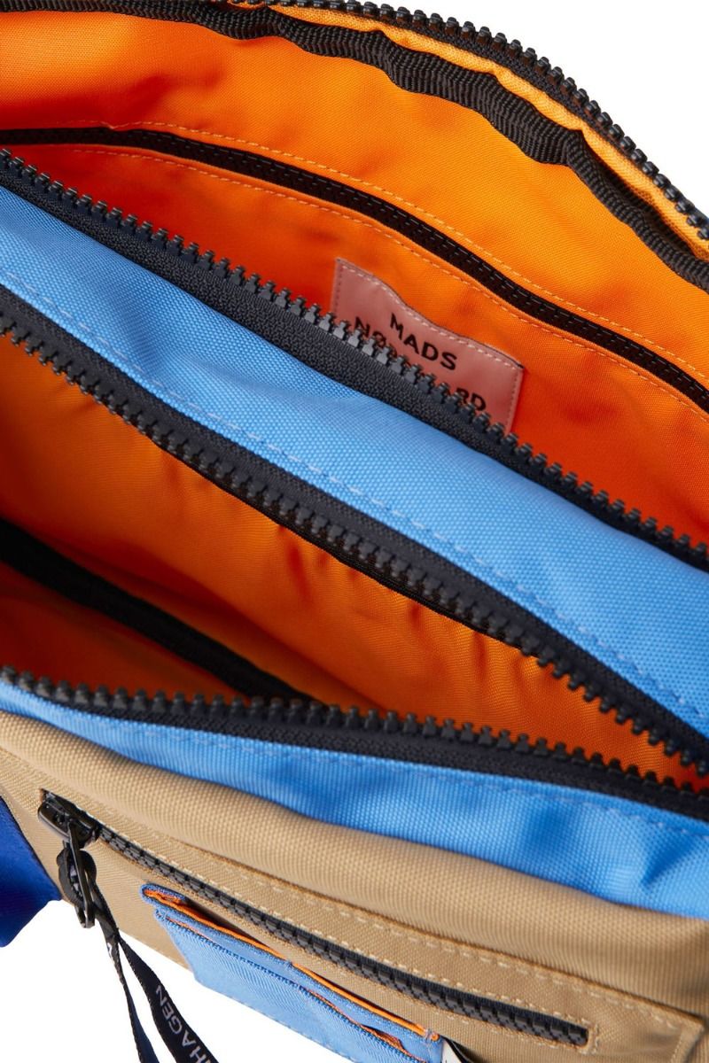 Mads Nørgaard - Taske - Bel One Cappa Mix - Beige/Blue