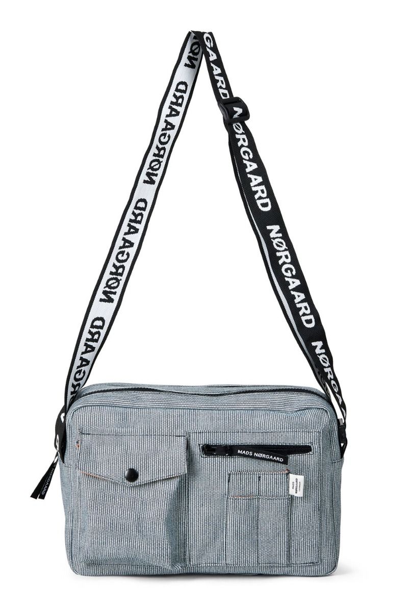 Mads Nørgaard - Taske - Cappa Bag - Estate Blue/Cloud Dancer