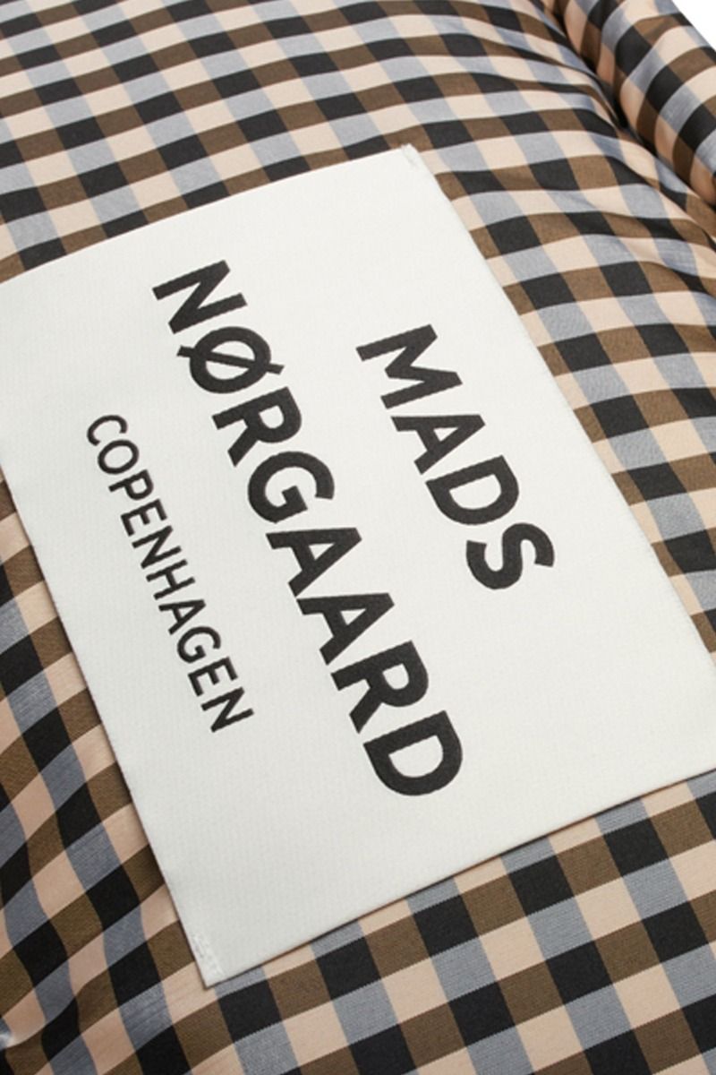 Mads Nørgaard - Taske - Check Club Pillow - Black/Beige