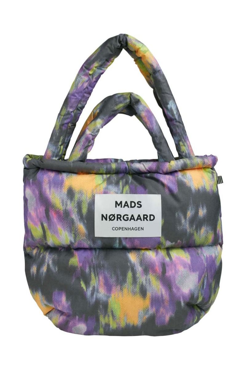 Mads Nørgaard - Taske - Duvet Print Pillow Bag - Multi Purple Hebe