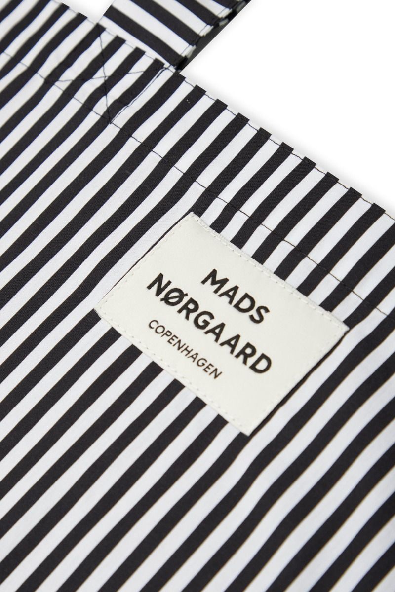 Mads Nørgaard - Taske - Sacky Atoma Bag - Black/White