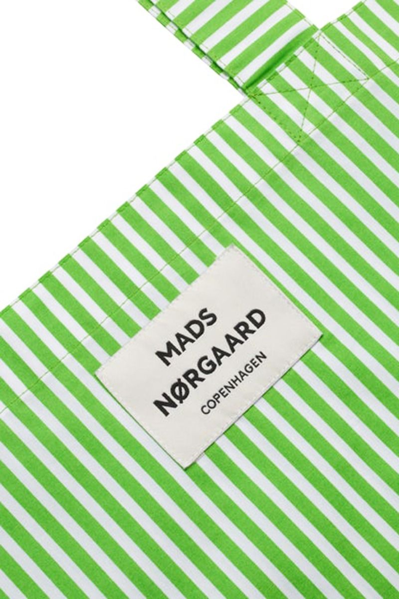 Mads Nørgaard - Taske - Sacky Atoma Bag - Classic Green/White