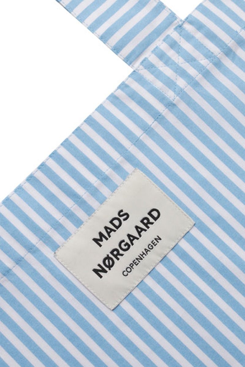 Mads Nørgaard - Taske - Sacky Atoma Bag Della - Robbia Blue/White