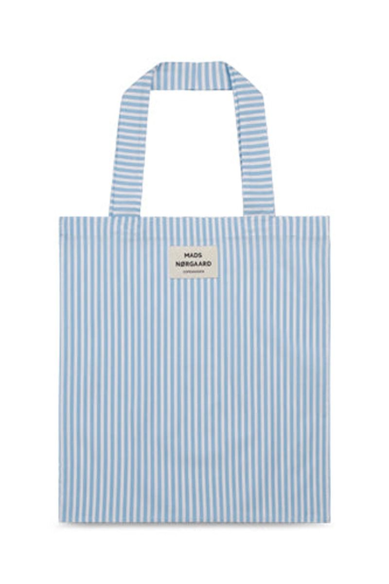 Mads Nørgaard - Taske - Sacky Atoma Bag Della - Robbia Blue/White