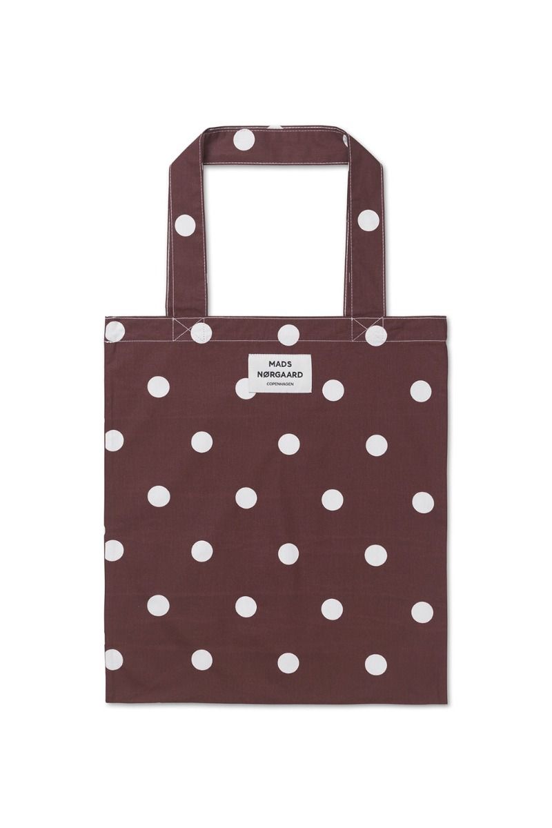 Mads Nørgaard - Taske - Sacky Atoma Bag - Dot Aop Sassafras/White Alyssu