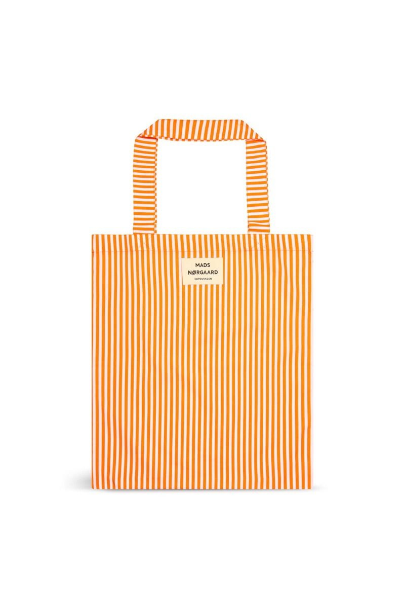 Mads Nørgaard - Taske - Sacky Atoma Bag - Orange Clown Fish/White