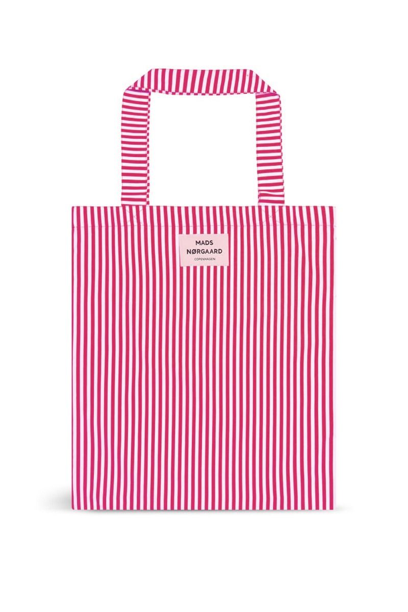 Mads Nørgaard - Taske - Sacky Atoma Bag - Purple Cactus Flower/White