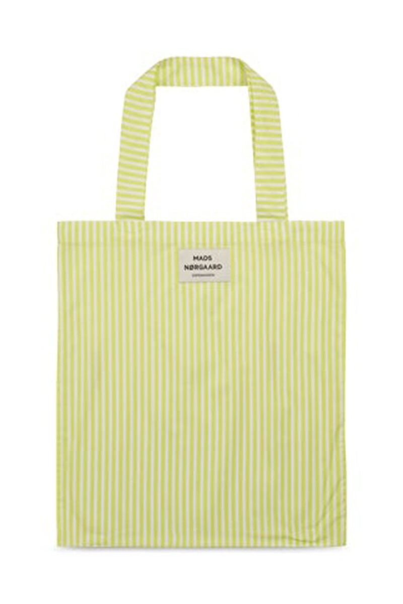 Mads Nørgaard - Taske - Sacky Atoma Bag - Sunny Lime/White