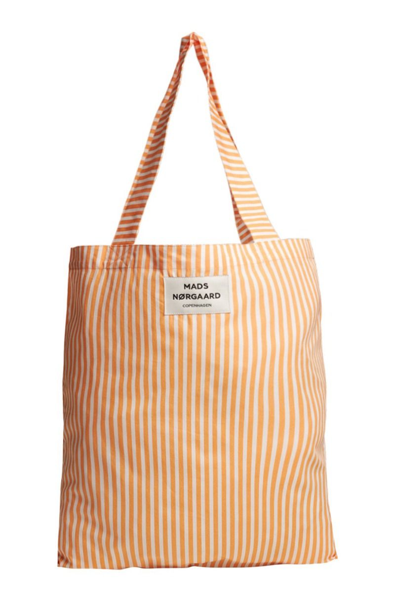 Mads Nørgaard - Taske - Sacky Atoma - Tangerine/Off white