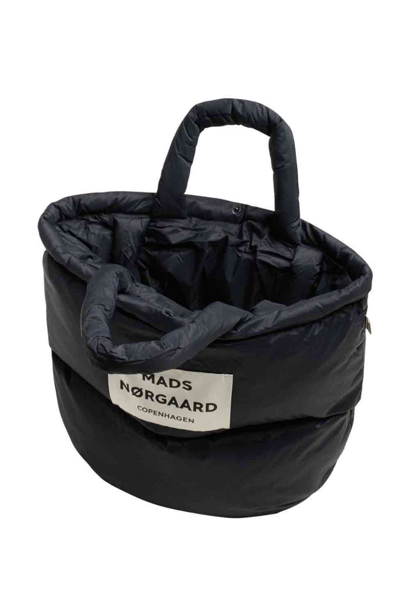 Mads Nørgaard - Taske - Shiny Recy Quilt Pillow - Black