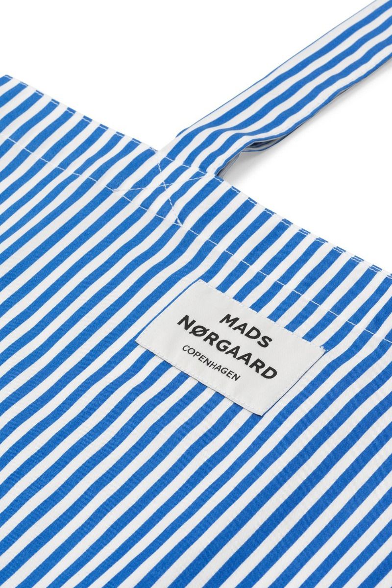 Mads Nørgaard - Taske - Soft Organic Atoma - Blue/White