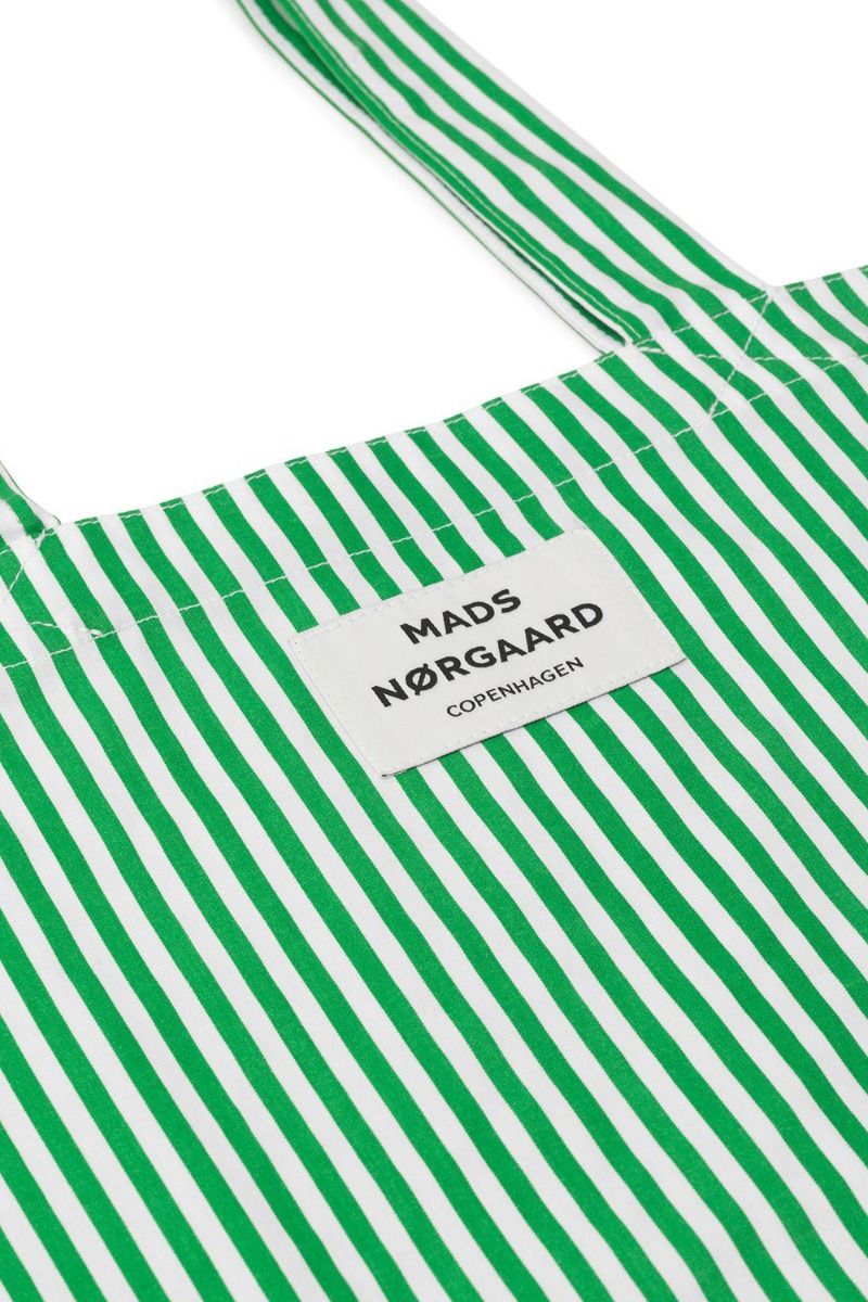 Mads Nørgaard - Taske - Soft Organic Atoma - Green/White