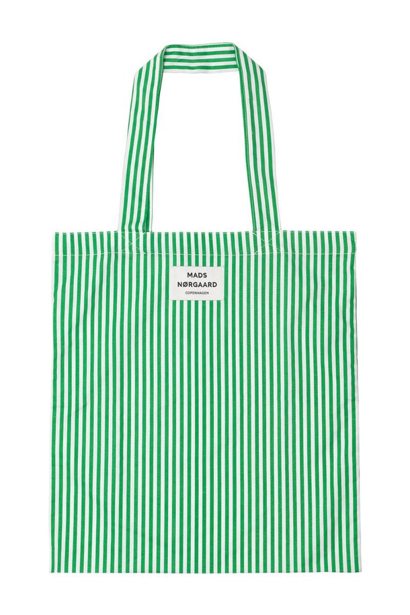 Mads Nørgaard - Taske - Soft Organic Atoma - Green/White