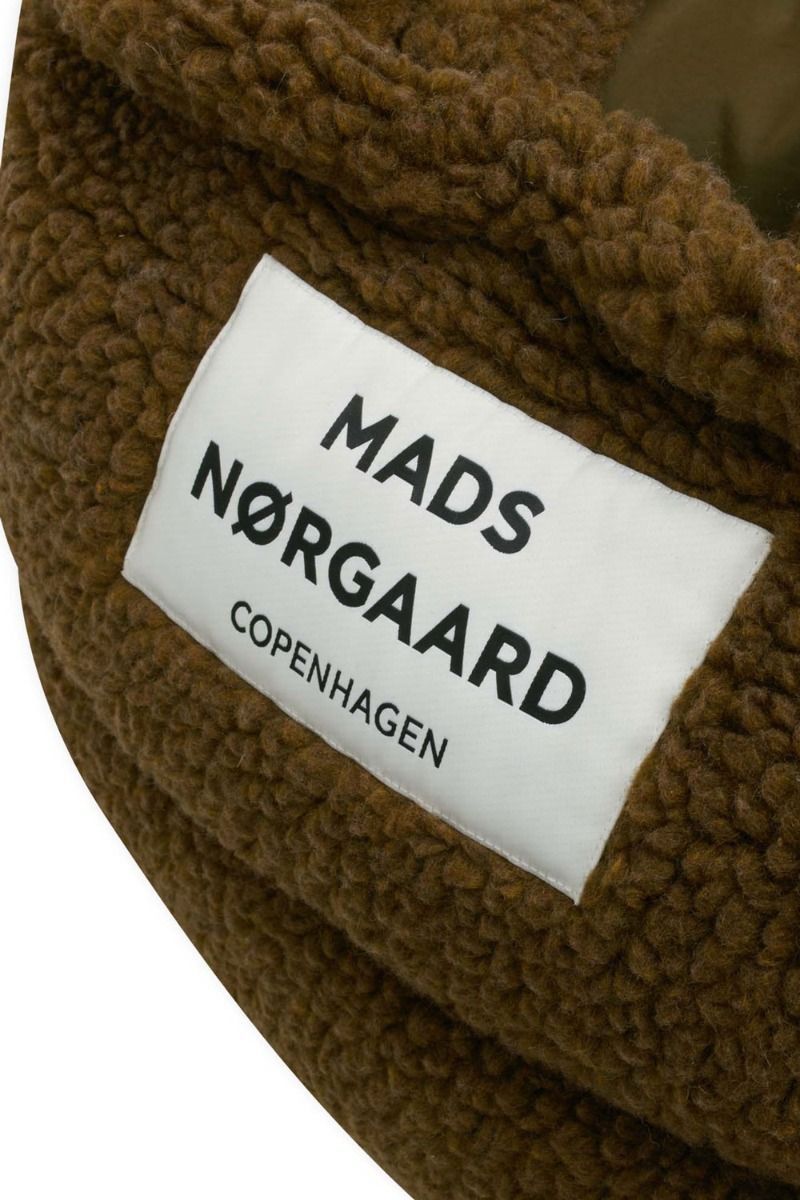 Mads Nørgaard - Taske - Teddy Wool Pillow Bag - Beech