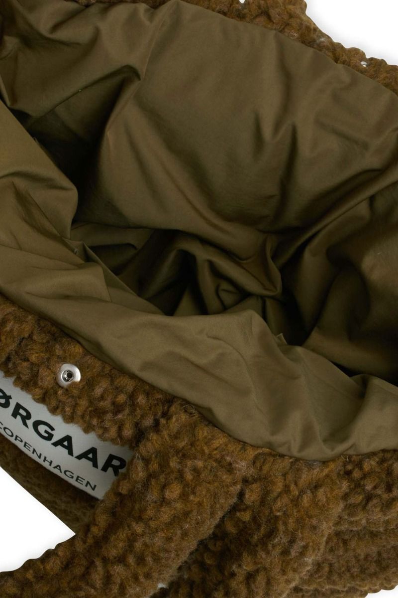 Mads Nørgaard - Taske - Teddy Wool Pillow Bag - Beech