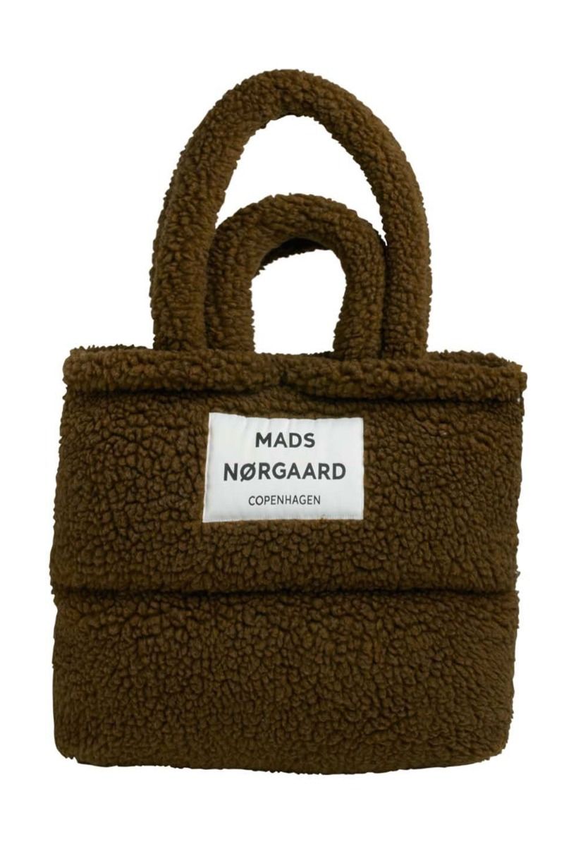 Mads Nørgaard - Taske - Teddy Wool Pillow Bag - Beech