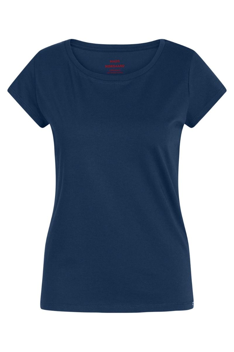 Mads Nørgaard - T-shirt - Teasy Tee FAV - Estate Blue