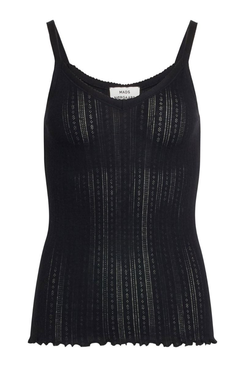 Mads Nørgaard - Top - Pointella Trille - Black