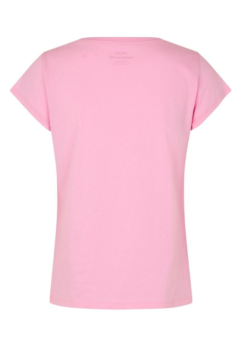 Mads Nørgaard - T-shirt - Organic Jersey Teasy Tee - Begonia Pink