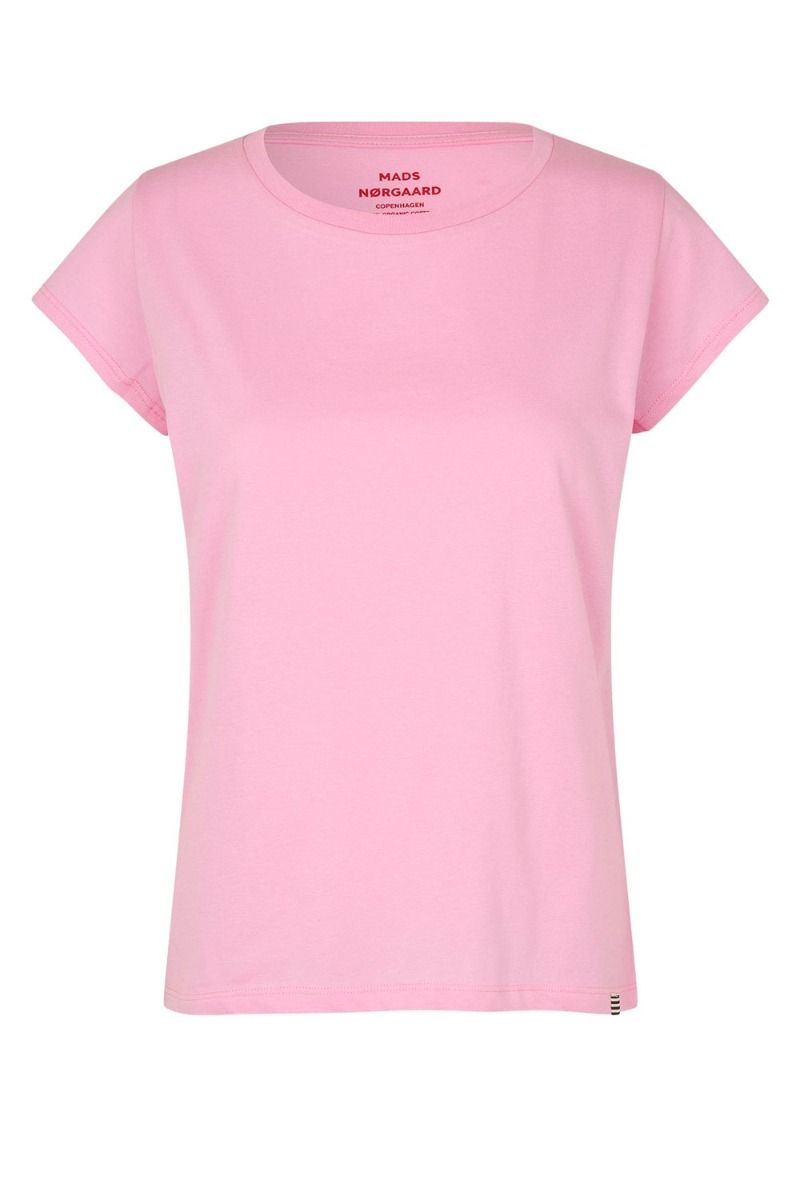 Mads Nørgaard - T-shirt - Organic Jersey Teasy Tee - Begonia Pink