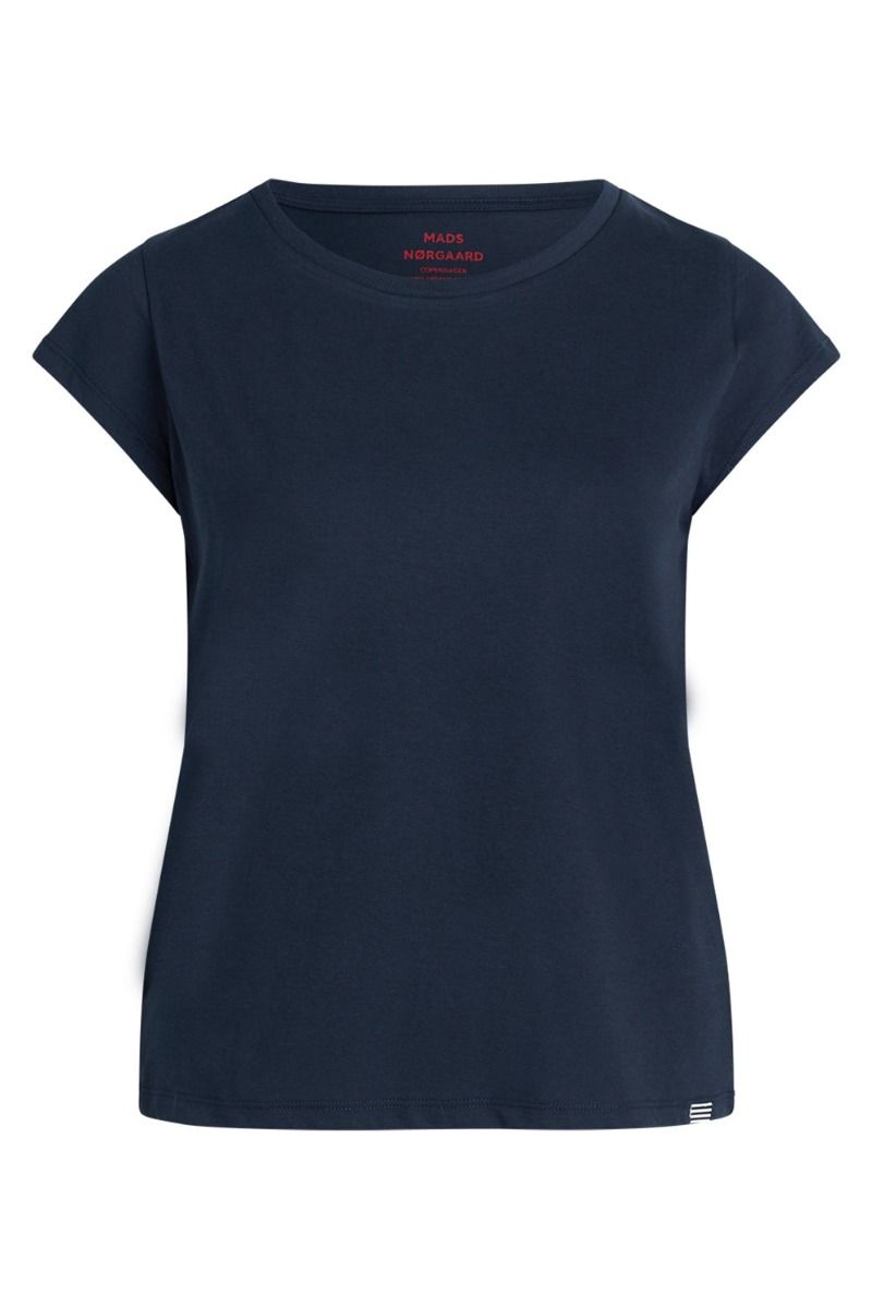 Mads Nørgaard - T-shirt - Organic Jersey Teasy Tee FAV - Sky Captain