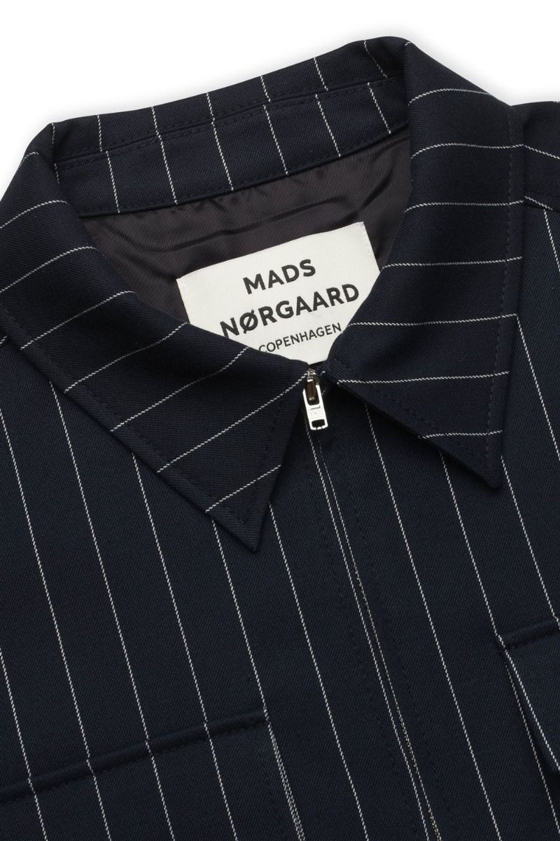 Mads Nørgaard - T-shirt - Pintech Sia Shirt Sky - Captain/Snow White