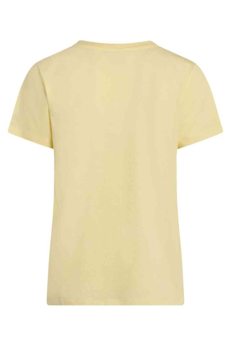 Mads Nørgaard - T-shirt - Single Organic Trenda - Pale Banana