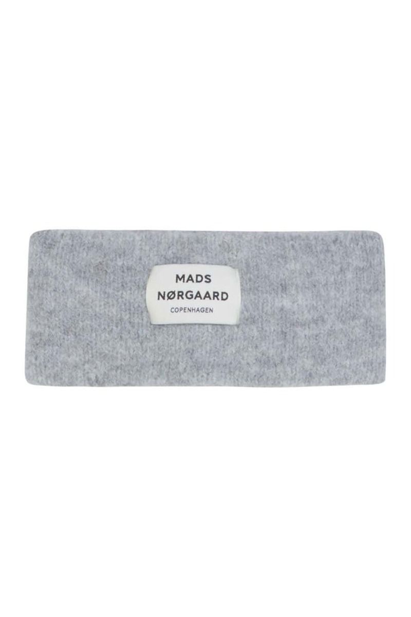 Mads Nørgaard - Pandebånd - Winter Soft Ashley - Light Grey Melange