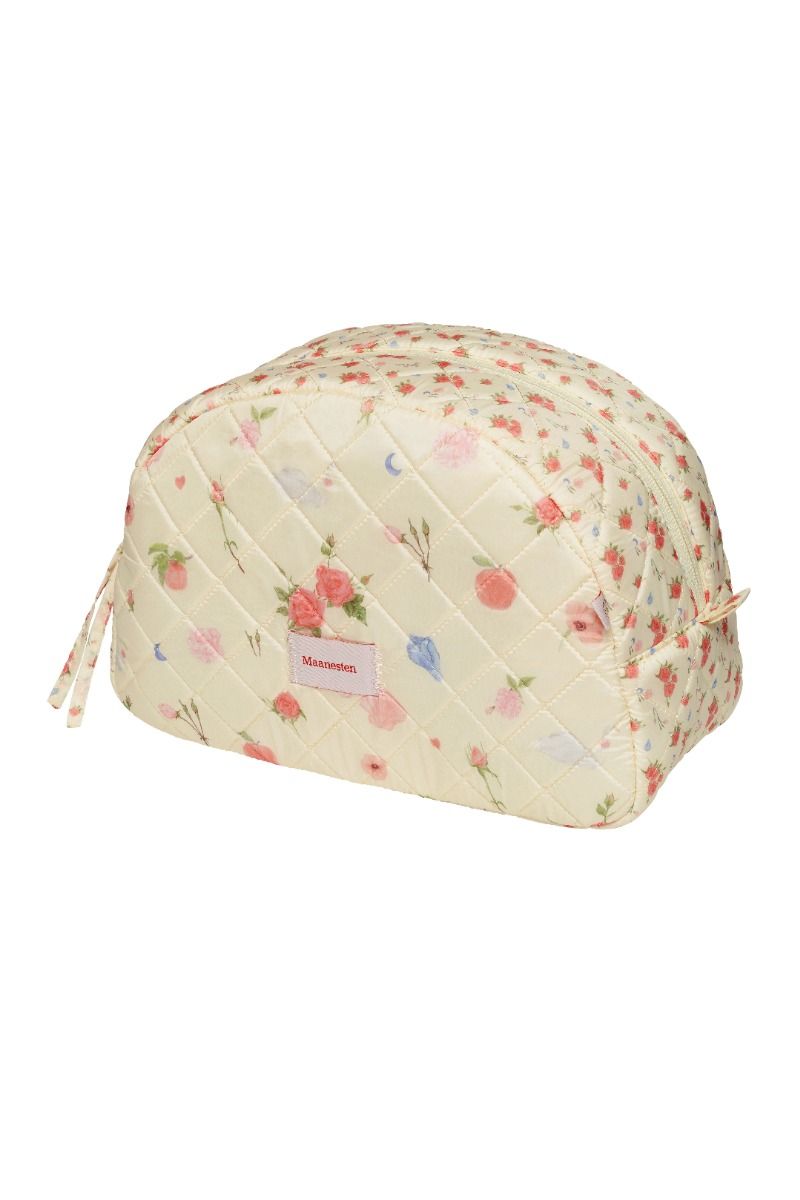 Maanesten - Toilettaske - Makeup Bag Big - Roses and Shells