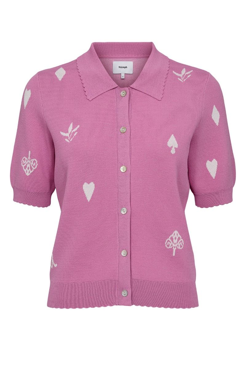 Nümph - Cardigan - Malitta Cardigan - Fuchsia Pink