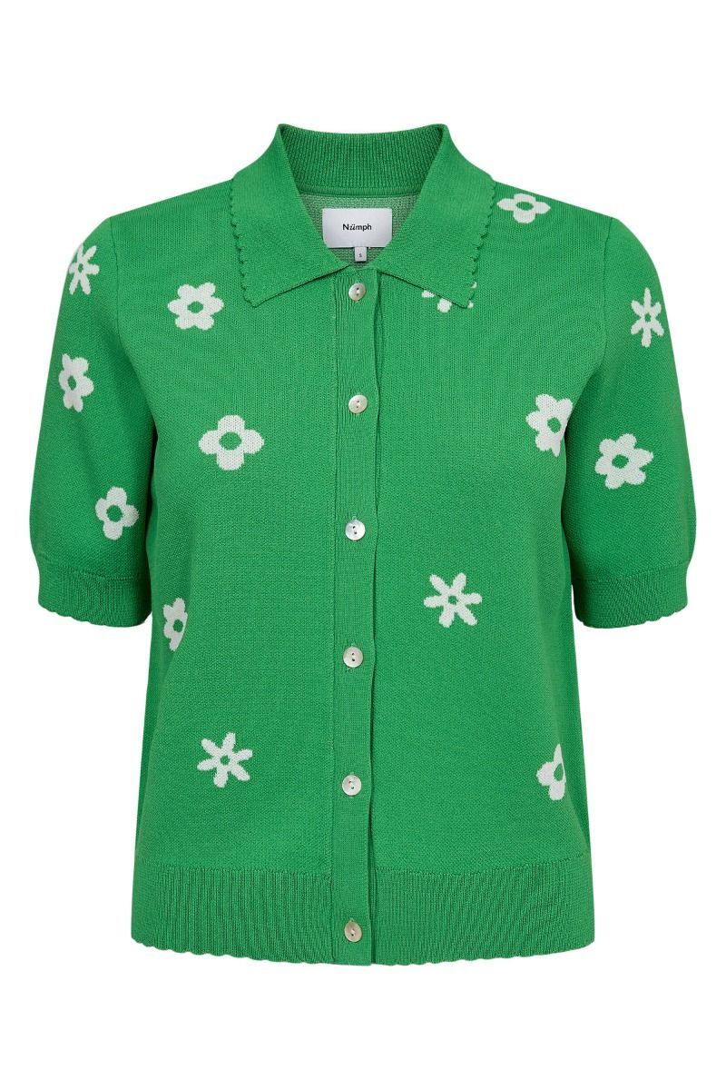 Nümph - Cardigan - Margitta Cardigan - Vibrant Green