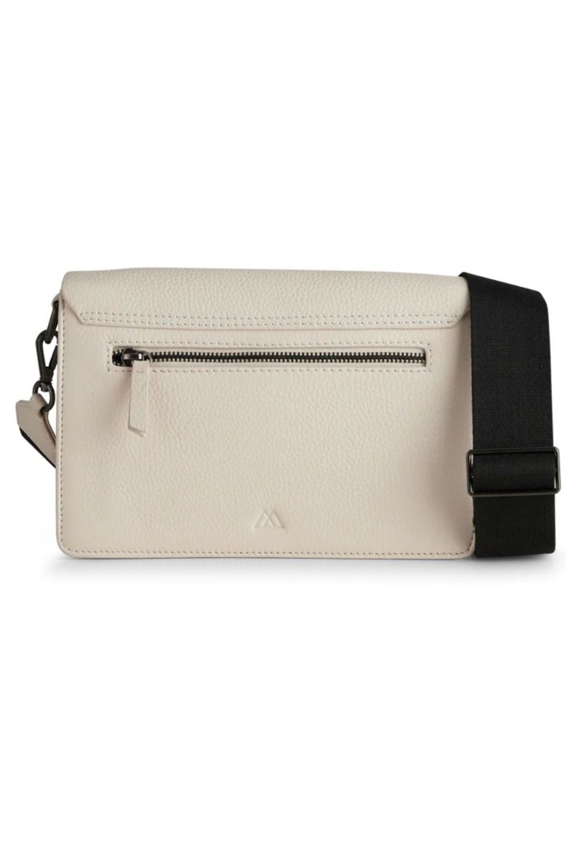 Markberg - Taske - Arabella Crossbody Bag Grain - White Sand w/Black