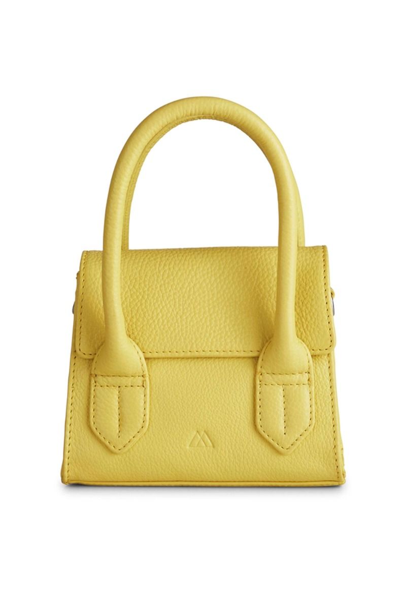 Markberg - Taske - FilippaMBG Mini Bag - Grain Electric Yellow