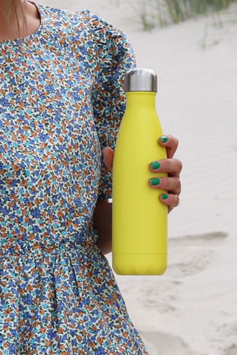 Markberg - Flaske - Markberg x Rebottle 500 ml - Neon Yellow W. Silver