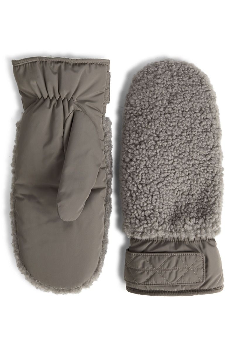 ❤︎ Markberg - Handsker - AbbieMBG Mitten - Grey Taupe