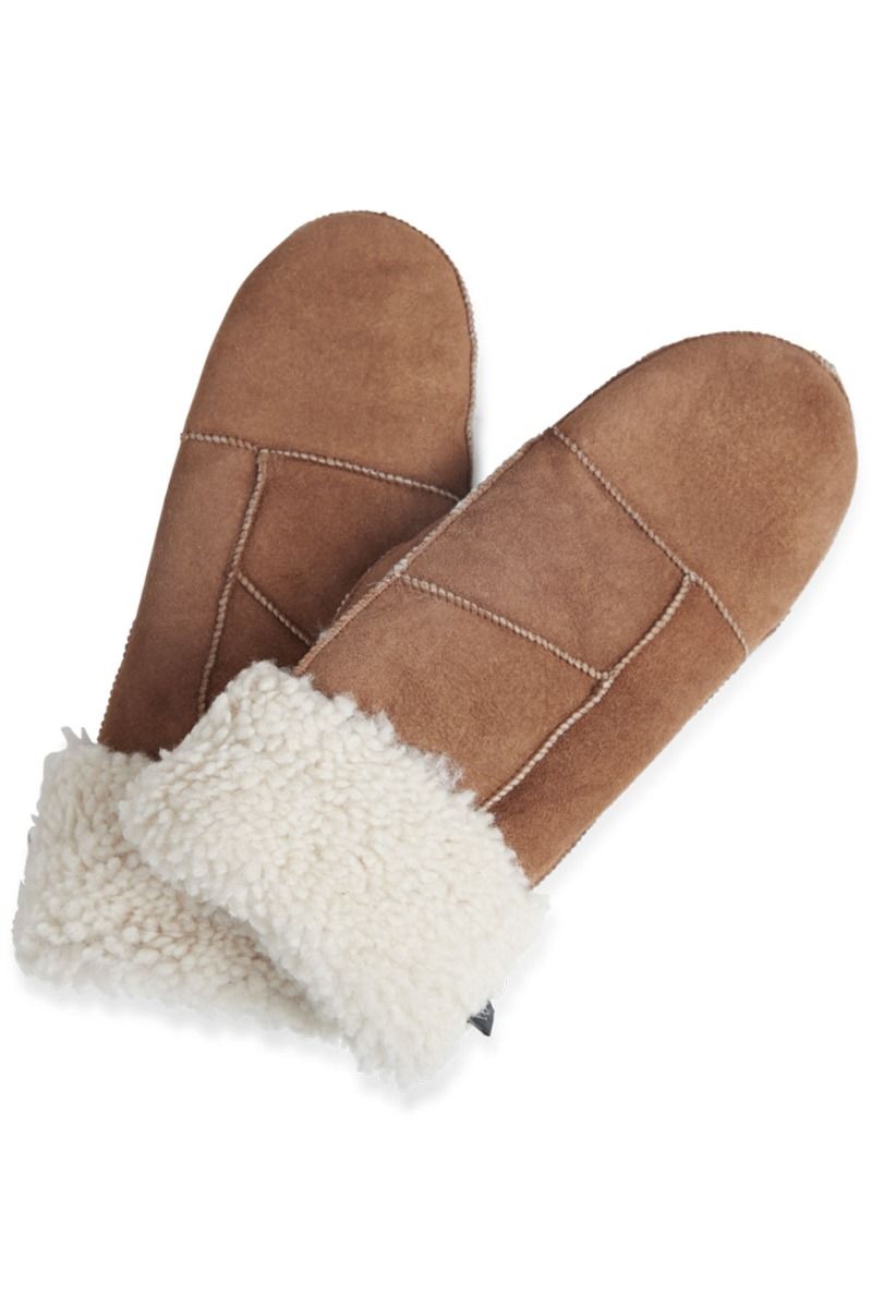 Markberg - Handsker - Bella Sheepskin Mitten - Hazel Brown