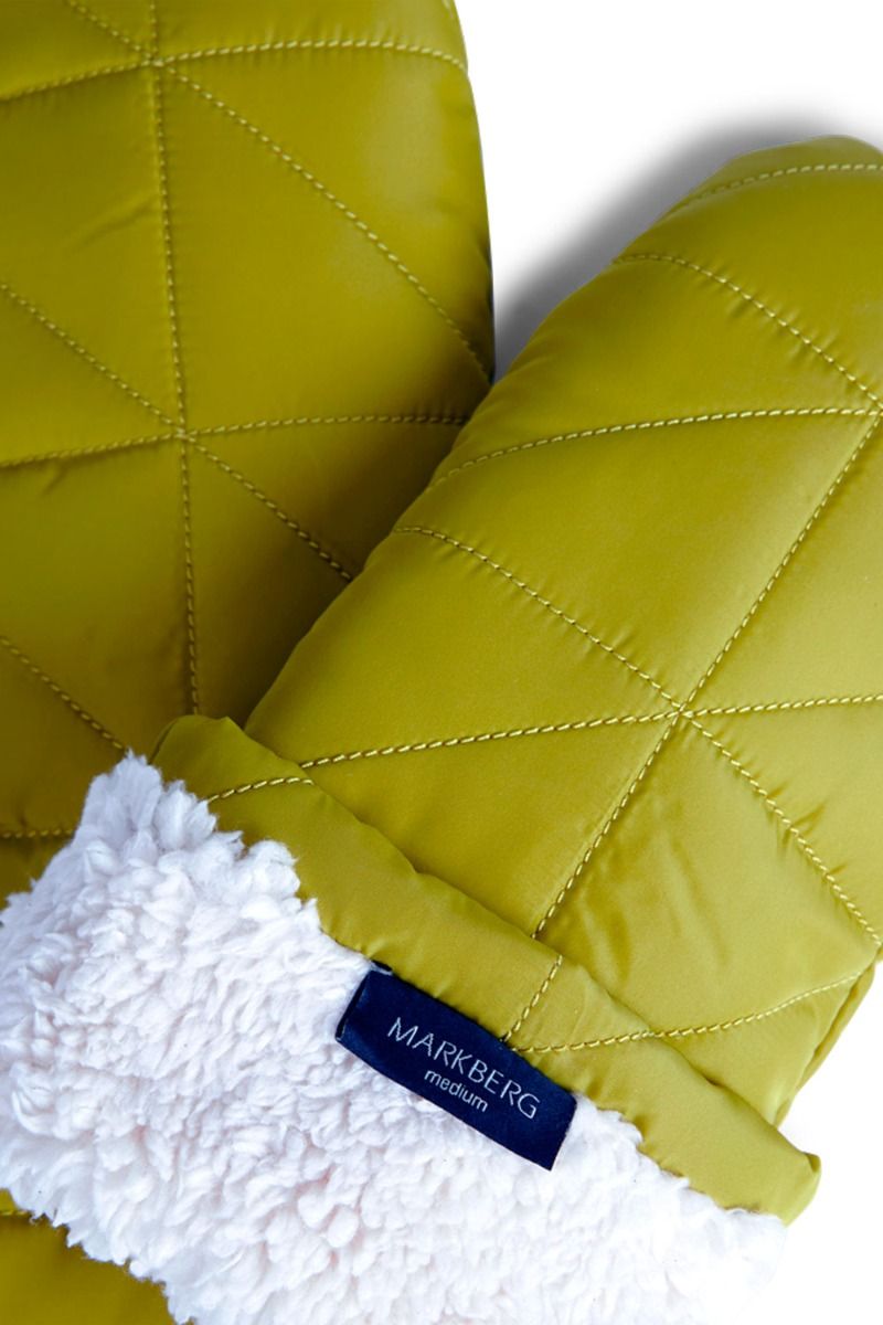 ❤︎ Markberg - Handsker - BonnaMBG Mitten - Bitter Lime