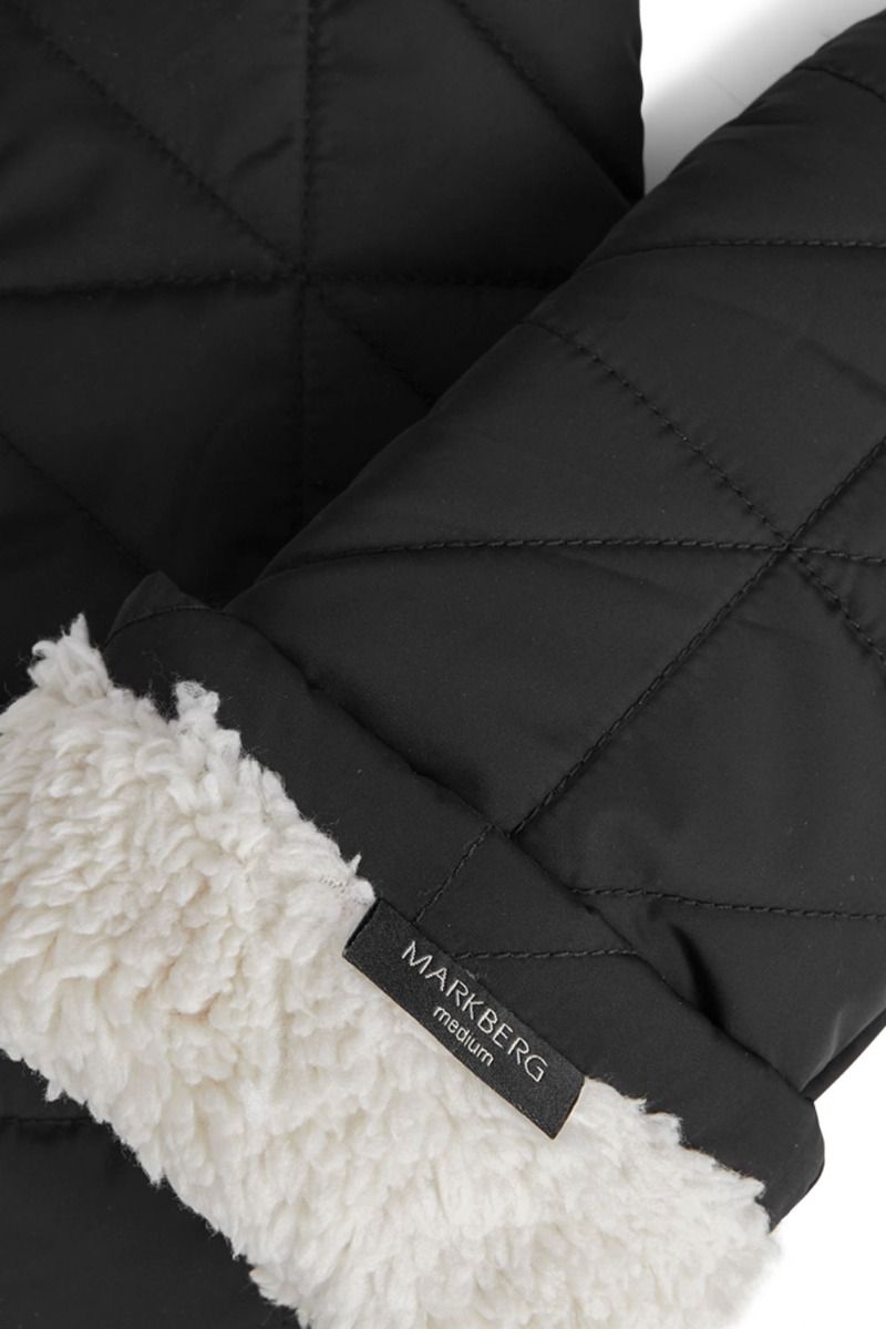 ❤︎ Markberg - Handsker - BonnaMBG Mitten - Black