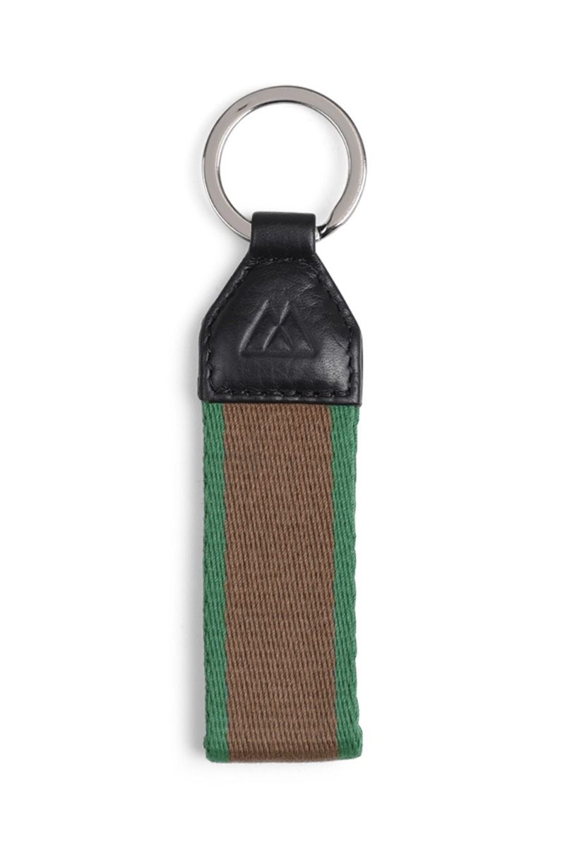 Markberg - Nøglering - VioletteMBG Key Ring - Black w/Jungle Green/Light Caramel