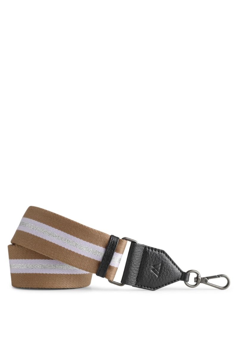 Markberg - Rem - FinleyMBG Guitar Strap - Black w/Cara/Lavender/Silver