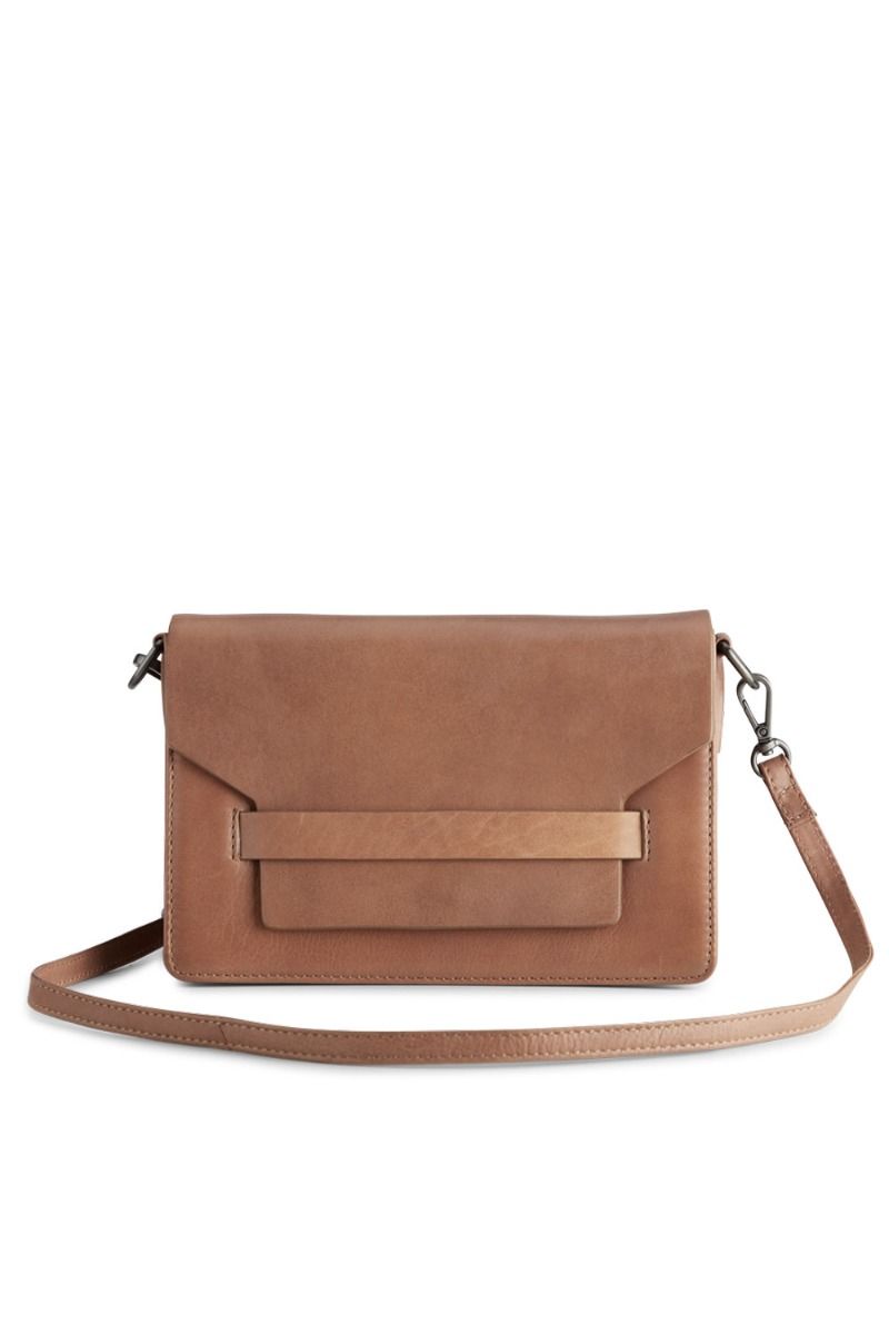 Markberg - Taske - Arabella Crossbody Bag Antiq - Caramel w/Black