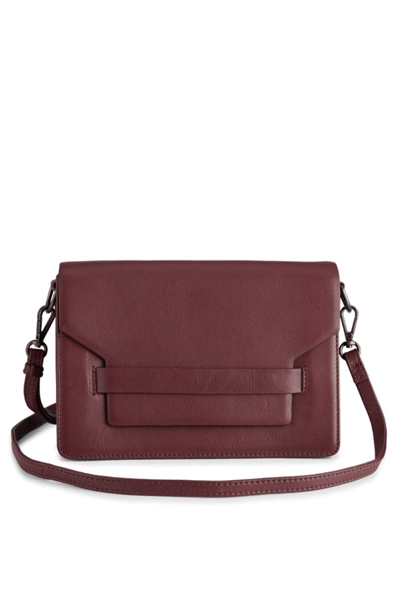 Markberg - Taske - Arabella Crossbody Bag - Burgundy w/Black